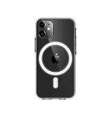 iPhone 12 Mini | <AAA>iPhone 12 Mini - DeLX™ MagSafe Silikone Cover - Gennemsigtig - DELUXECOVERS.DK