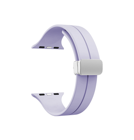 Apple Watch 38mm | Apple Watch (38/40/SE/41mm) - S-Line™ Silikone Rem - Lavendel - DELUXECOVERS.DK