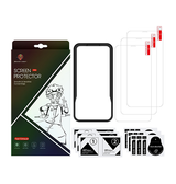 iPhone Beskyttelsesglas | iPhone 12 Mini - Dazzle Color™ Beskyttelsesglas Pakke - 3 Stk - DELUXECOVERS.DK