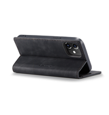 iPhone 12 | iPhone 12 - CaseMe™ Noble Læder Etui / Pung - Sort - DELUXECOVERS.DK