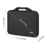 MacBook Taske | MacBook Pro 16" - HAWEEL™ Merit Computer Taske - Sort - DELUXECOVERS.DK