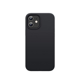 iPhone 12 | iPhone 12 - Novo Frosted Matte Slim Silikone Cover - Sort - DELUXECOVERS.DK