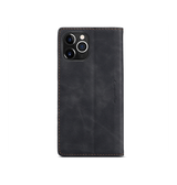 iPhone 11 Pro | iPhone 11 Pro - CaseMe™ Vintage Læder Etui / Pung - Sort - DELUXECOVERS.DK