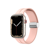 Apple Watch 38mm | Apple Watch (38/40/SE/41mm) - S-Line™ Silikone Rem - Pink - DELUXECOVERS.DK