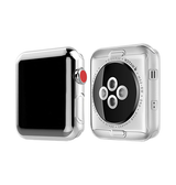Apple Watch Cover | Apple Watch - Full 360° Silikone Cover - Klar (Vælg størrelse) - DELUXECOVERS.DK
