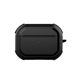 Airpods Pro 2 | AirPods Pro | WIWU™ Toughcase Beskyttelse Cover - Sort - DELUXECOVERS.DK