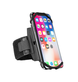 iPhone Løbeudstyr | iPhone XR - Fit4Run™ Sports / Løbearmbånd - Sort - DELUXECOVERS.DK